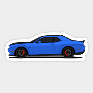 HELLCAT SIDE BLUE Sticker